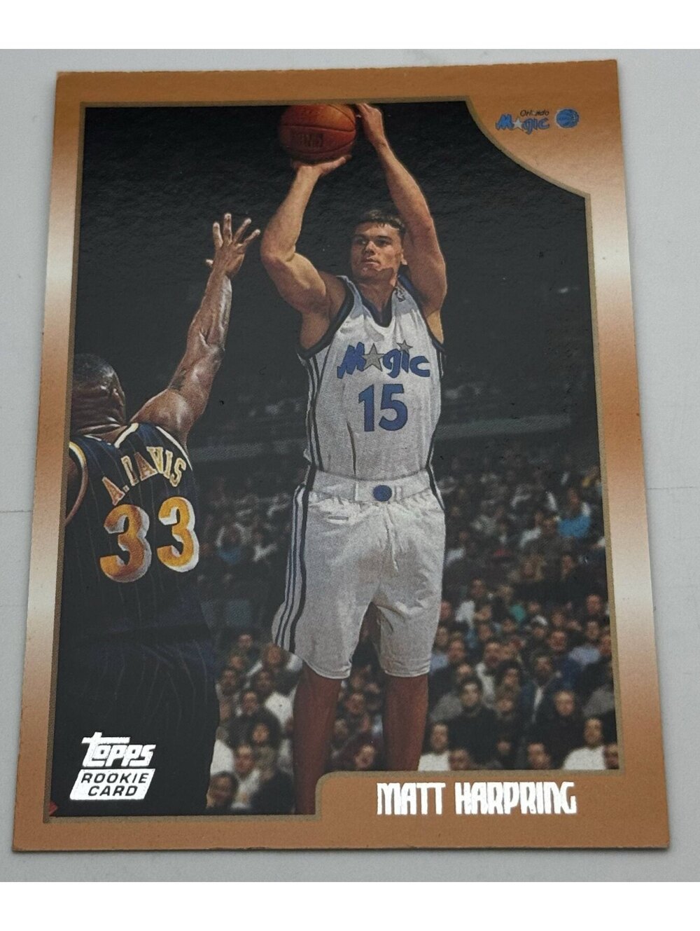 Matt Harpring Topps 98-99 #157 Rookie Card Orlando Magic